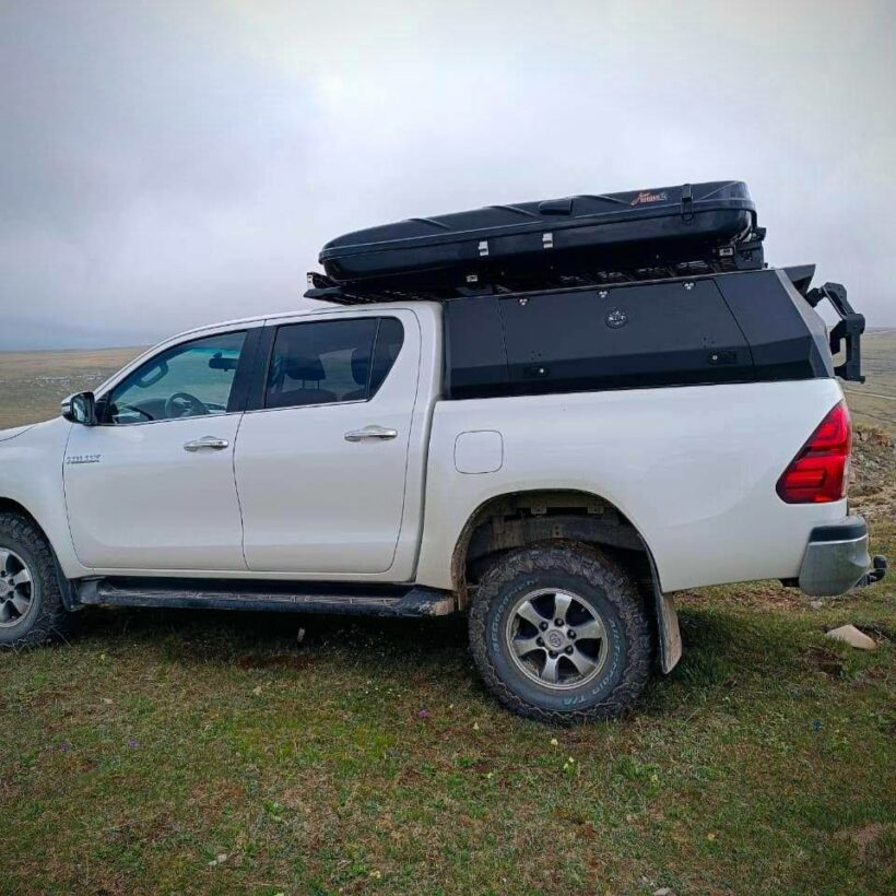 Кунг алюминиевый экспедиционный трехдверный VIII поколения - Toyota Hilux - Кунги - TOYOTA - Toyota Hilux