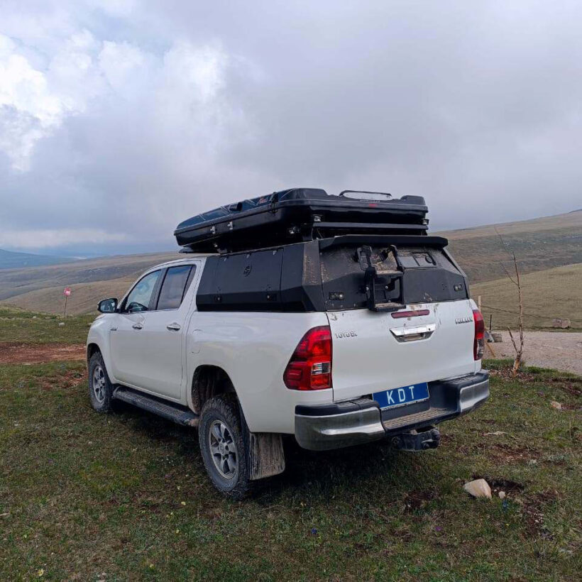 Кунг алюминиевый экспедиционный трехдверный VIII поколения - Toyota Hilux - Кунги - TOYOTA - Toyota Hilux