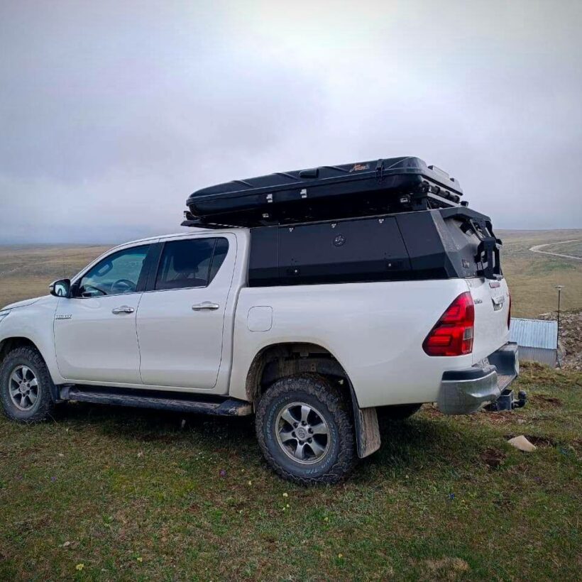 Кунг алюминиевый экспедиционный трехдверный VIII поколения - Toyota Hilux - Кунги - TOYOTA - Toyota Hilux