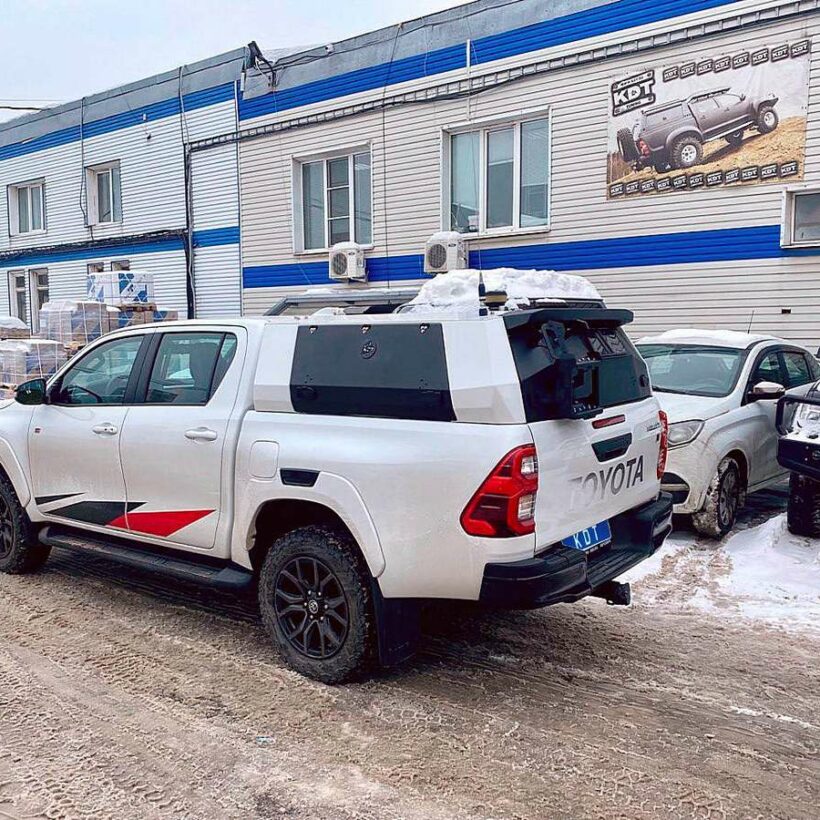 Кунг алюминиевый экспедиционный трехдверный VIII поколения - Toyota Hilux - Кунги - TOYOTA - Toyota Hilux