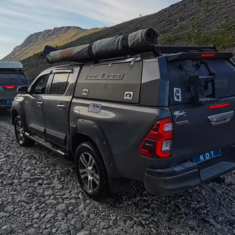 Кунг экспедиционный трехдверный VI поколения - Toyota Hilux с 2015 г. в. - Кунги - TOYOTA - Toyota Hilux