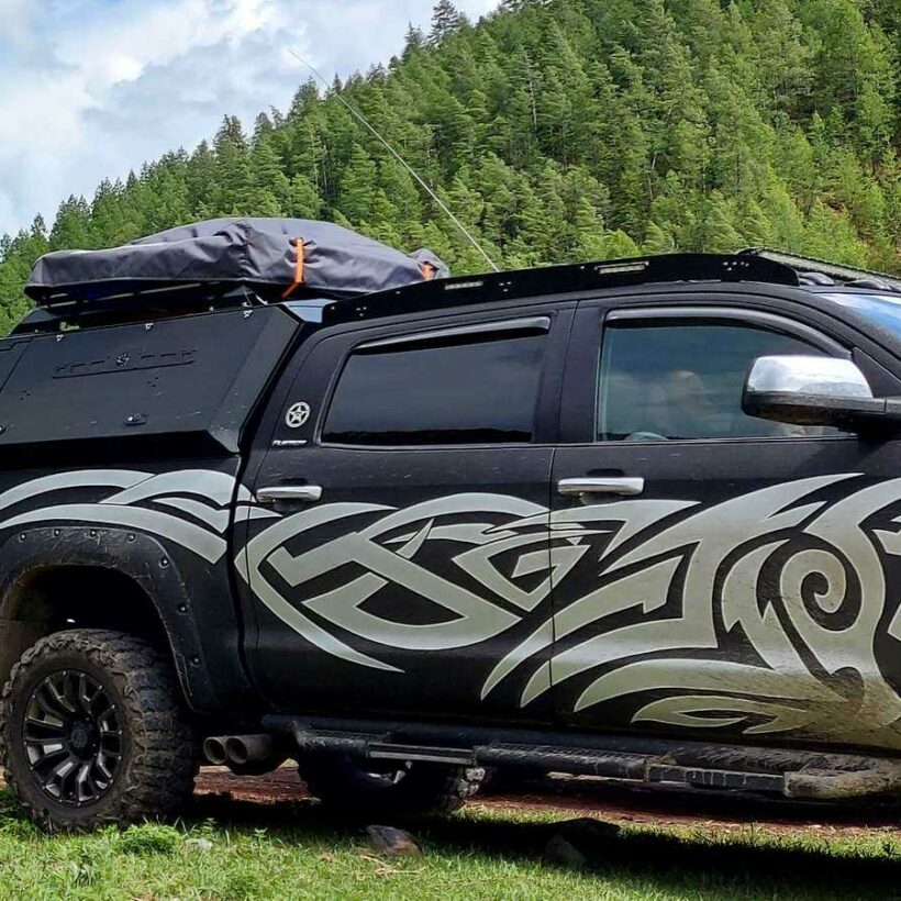 Кунг экспедиционный трехдверный V-го поколения - Toyota Tundra с 2007-2013 г.в. - Кунги - TOYOTA - Toyota Tundra