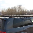 Багажник экспедиционный Toyota Land Cruiser 200 ШТОРКА дальний, рабочий и задний свет - Багажники
