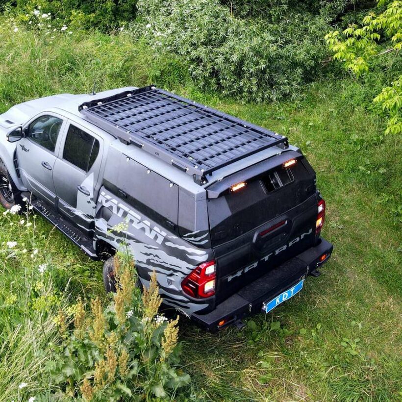 Кунг алюминиевый экспедиционный трехдверный VIII поколения - Toyota Hilux - Кунги - TOYOTA - Toyota Hilux
