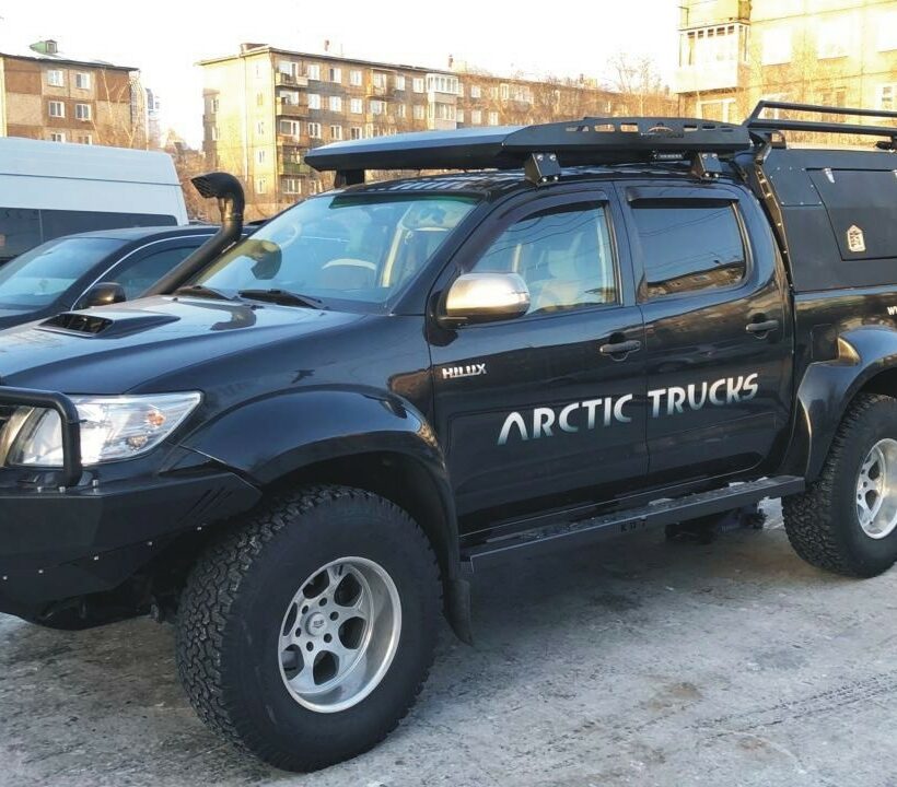 Кунг экспедиционный увеличенный трехдверный Toyota HILUX до и после 2015 - Кунги - TOYOTA - Toyota Hilux