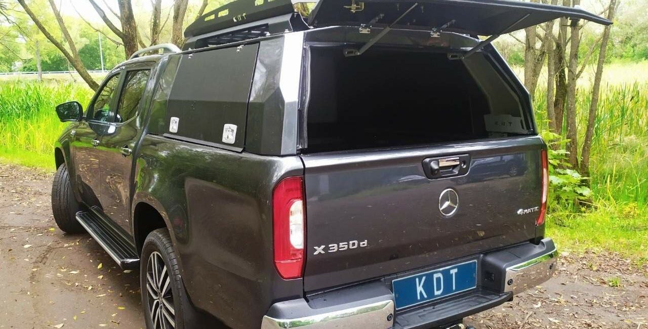 Кунг экспедиционный трехдверный V поколения алюминиевый - Mercedes-Benz X-Класс - Кунги - MERCEDES-BENZ - Mercedes Benz X-Class