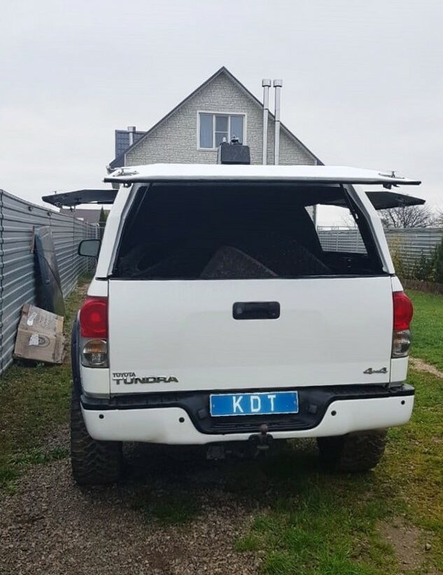 Кунг экспедиционный увеличенный трехдверный - Toyota Tundra Double Cab Long (2007-2013 г.в.) - Кунги - TOYOTA - Toyota Tundra