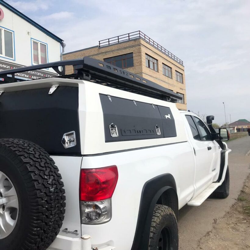 Кунг экспедиционный увеличенный трехдверный - Toyota Tundra Double Cab Long (2007-2013 г.в.) - Кунги - TOYOTA - Toyota Tundra