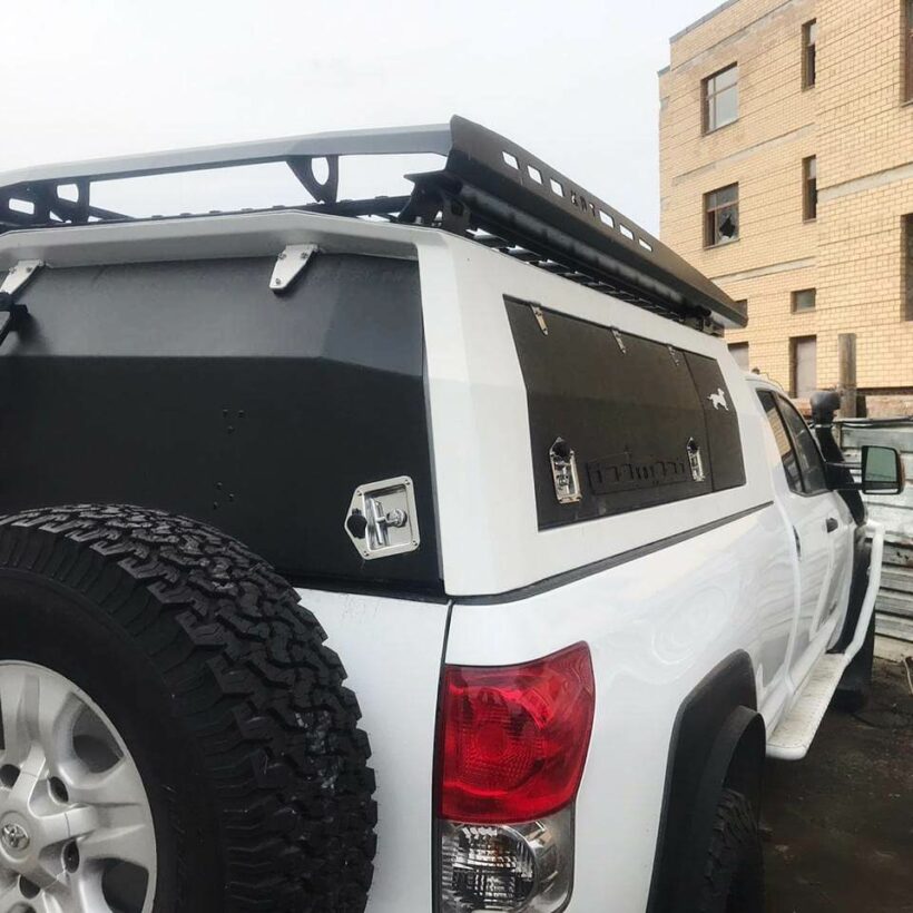 Кунг экспедиционный увеличенный трехдверный - Toyota Tundra Double Cab Long (2007-2013 г.в.) - Кунги - TOYOTA - Toyota Tundra