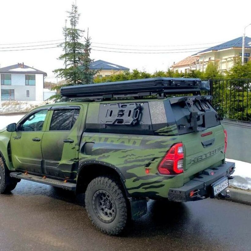 Кунг алюминиевый экспедиционный трехдверный VIII поколения - Toyota Hilux - Кунги - TOYOTA - Toyota Hilux