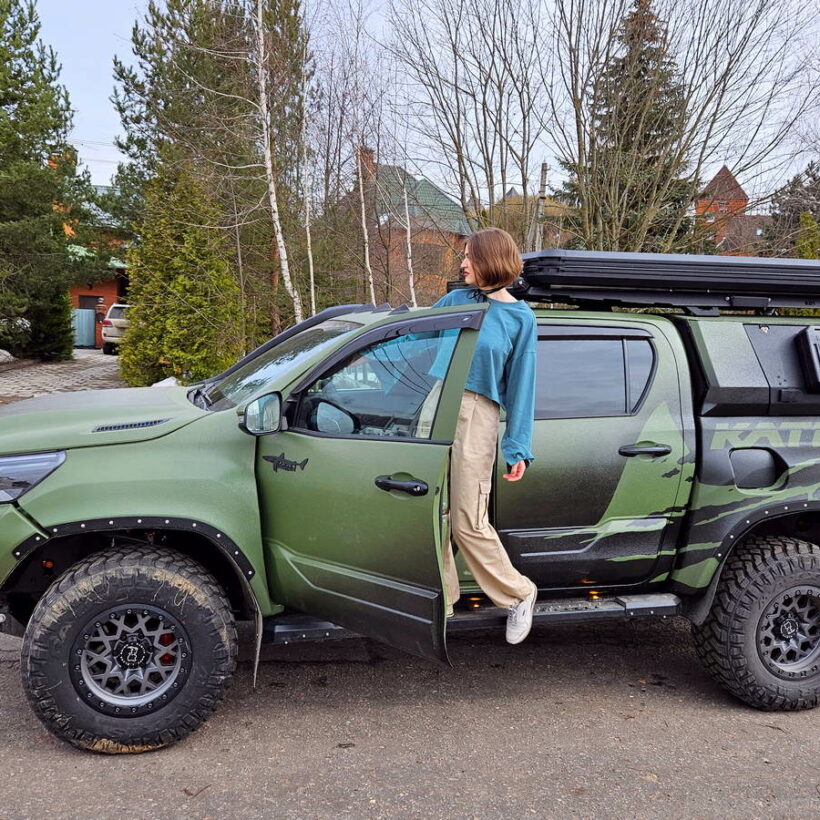 Кунг алюминиевый экспедиционный трехдверный VIII поколения - Toyota Hilux - Кунги - TOYOTA - Toyota Hilux