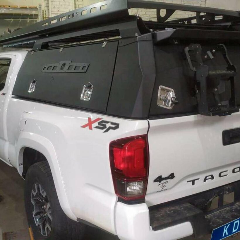 Кунг экспедиционный трехдверный V поколения алюминиевый - Toyota Tacoma - Кунги - TOYOTA - Toyota Tacoma