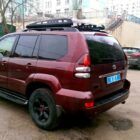 Багажник экспедиционный аэродинамический алюминиевый -Toyota Land Cruiser Prado 120 - Багажники