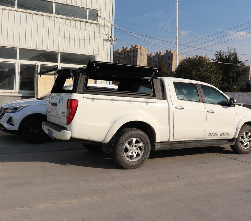 Алюминиевый трёхдверный кунг для пикапа Ambertruck Work - Кунги - JMC - JMC Ambertrack Work
