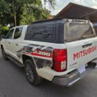 Металлический трёхдверный кунг для пикапа Mitsubishi L200 2015+ - Кунги - MITSUBISHI - Mitsubishi L200