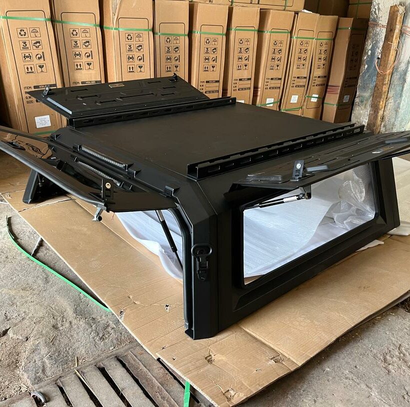 Металлический трёхдверный кунг для пикапа Changan Hunter/Changan Hunter Plus - Кунги - CHANGAN - Changan Hunter Plus