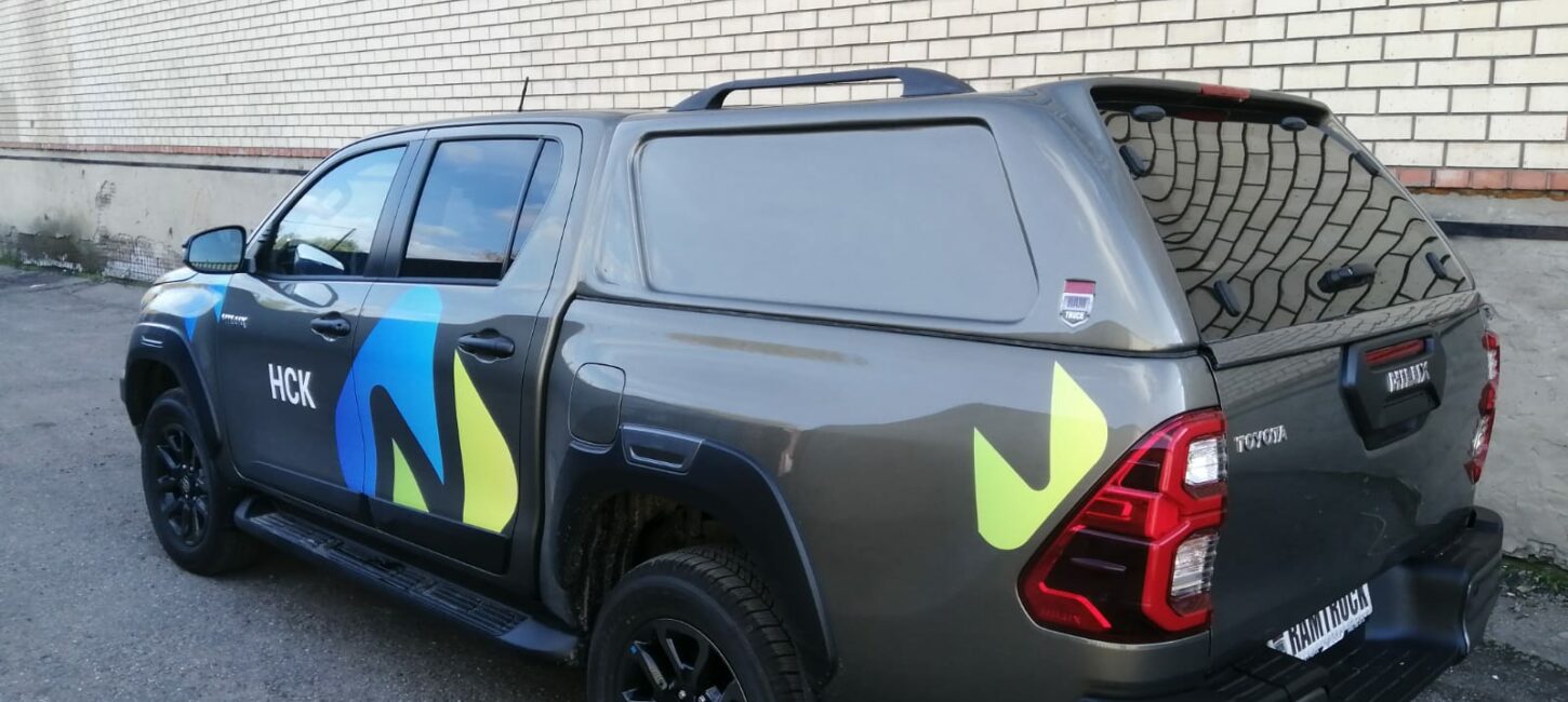 КУНГ RT(ТR3) (КОММЕРЧЕСКИЙ) TOYOTA HILUX NEW 2015+ В ЦВЕТЕ - Кунги - TOYOTA - Toyota Hilux