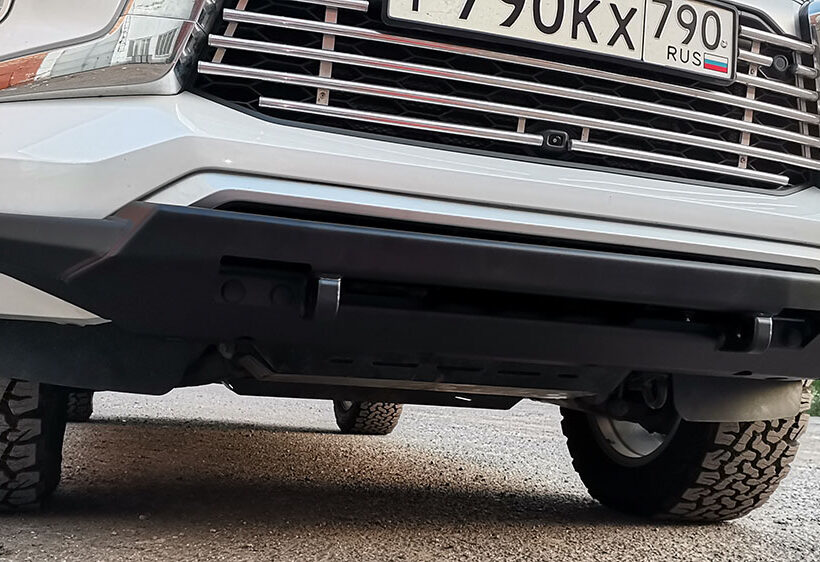 Бампер РИФ силовой передний Mitsubishi Pajero Sport 2021+ - Силовые бамперы - MITSUBISHI - Mitsubishi Pajero