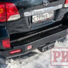 Бампер РИФ силовой задний Toyota Land Cruiser 200 2007-2012 с квадратом под фаркоп и фонарями, стандарт - Силовые бамперы - TOYOTA - Toyota Land Cruiser