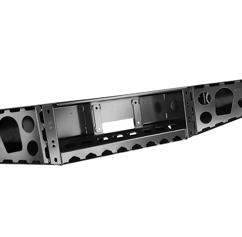 Бампер РИФ силовой передний Toyota Land Cruiser 76/78/79 2007+ без доп. фар и защитной дуги, с площадкой под лебедку - Силовые бамперы - TOYOTA - Toyota Land Cruiser