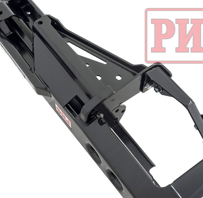 Бампер РИФ силовой задний Toyota Land Cruiser 76 2007+ с квадратом под фаркоп и фонарями - Силовые бамперы - TOYOTA - Toyota Land Cruiser