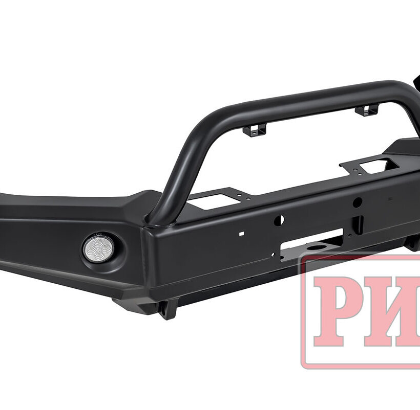 Бампер РИФ силовой передний Toyota Land Cruiser Prado 120 c доп. фарами, центральной дугой, защитой бачка омывателя - Силовые бамперы - TOYOTA - Toyota Land Cruiser Prado