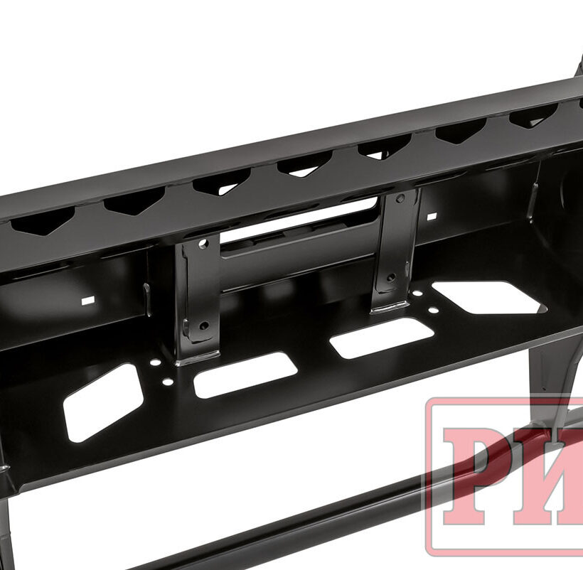 Бампер РИФ силовой передний Toyota Land Cruiser 76/78/79 2007+ c доп. фарами и защитной дугой, с площадкой под лебедку - Силовые бамперы - TOYOTA - Toyota Land Cruiser