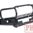 Бампер РИФ силовой передний Toyota Land Cruiser 76/78/79 2007+ c доп. фарами и защитной дугой, под штатную лебедку и расширители арок - Силовые бамперы - TOYOTA - Toyota Land Cruiser