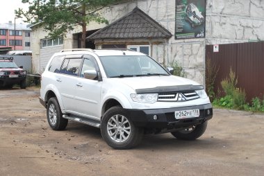 Силовой бампер передний Mitsubishi Pajero Sport II (серия Л) - Силовые бамперы - MITSUBISHI - Mitsubishi Pajero Sport