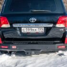 Бампер РИФ силовой задний Toyota Land Cruiser 200 2007-2012 с квадратом под фаркоп и фонарями, стандарт - Силовые бамперы - TOYOTA - Toyota Land Cruiser