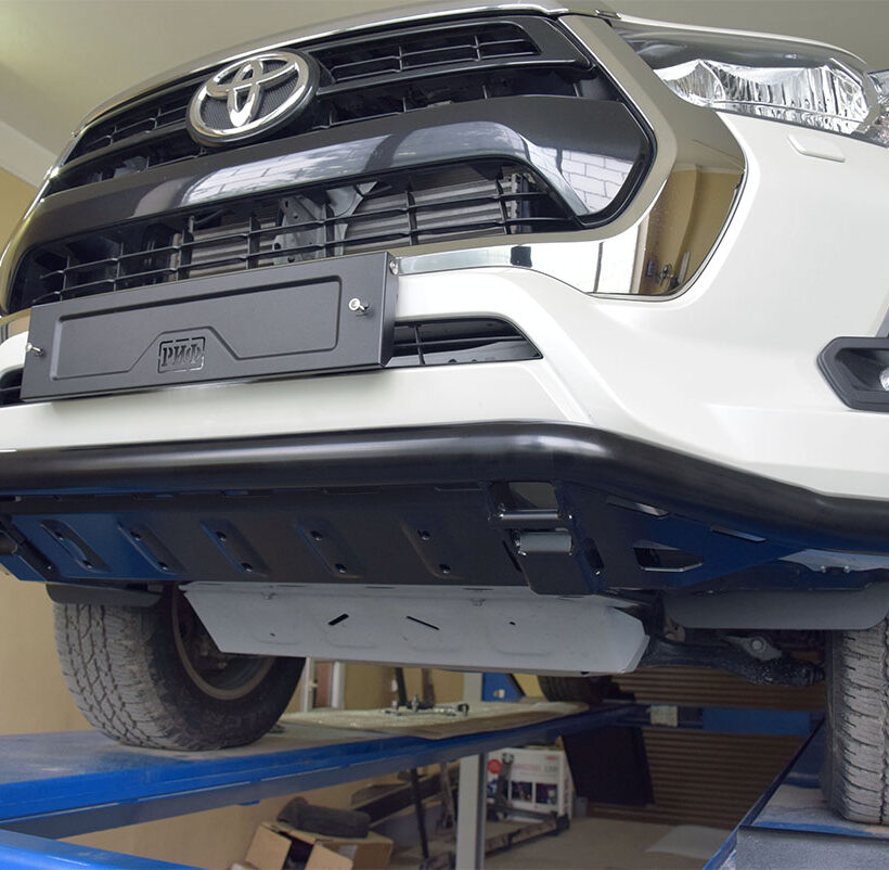 Бампер РИФ силовой передний Toyota Hilux 2020+ (устанавливается только с площадками RIFREV-30000/RIFREV-30001) - Силовые бамперы - TOYOTA - Toyota Hilux