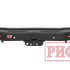 Бампер РИФ силовой задний Toyota Land Cruiser 200 2007-2012 с квадратом под фаркоп и фонарями, стандарт - Силовые бамперы - TOYOTA - Toyota Land Cruiser