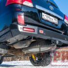 Бампер РИФ силовой задний Toyota Land Cruiser 200 2007-2012 с квадратом под фаркоп и фонарями, стандарт - Силовые бамперы - TOYOTA - Toyota Land Cruiser