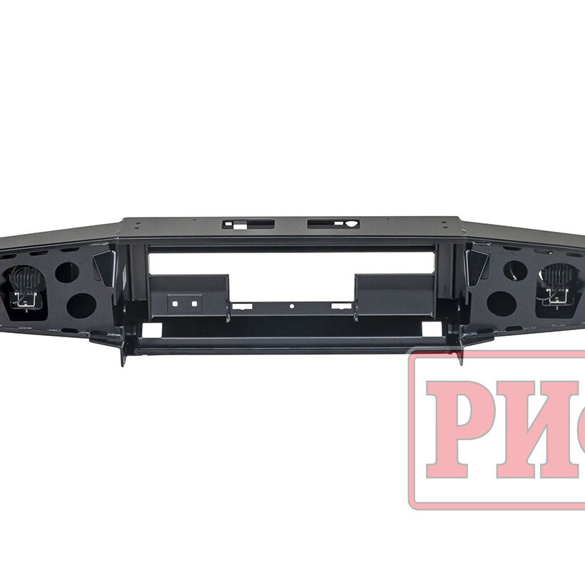 Бампер РИФ передний Toyota Land Cruiser 76/78/79 2007+ c доп. фарами, под штатную лебедку и расширители арок - Силовые бамперы - TOYOTA - Toyota Land Cruiser