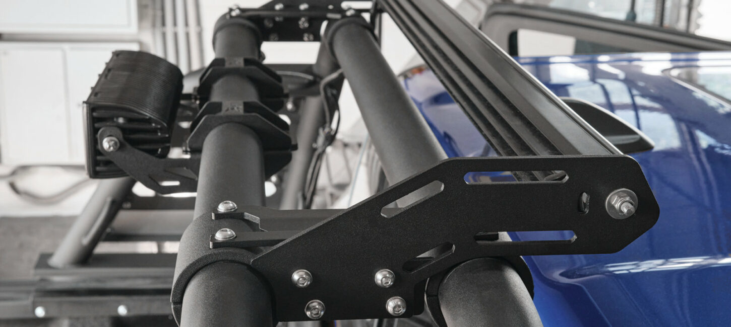 Крепление для светодиодной балки RIGID 40″ на дугу BMSBAR - Экстерьер