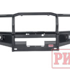 Бампер РИФ силовой передний Toyota Land Cruiser 76/78/79 2007+ c доп. фарами и защитной дугой, под штатную лебедку и расширители арок - Силовые бамперы - TOYOTA - Toyota Land Cruiser