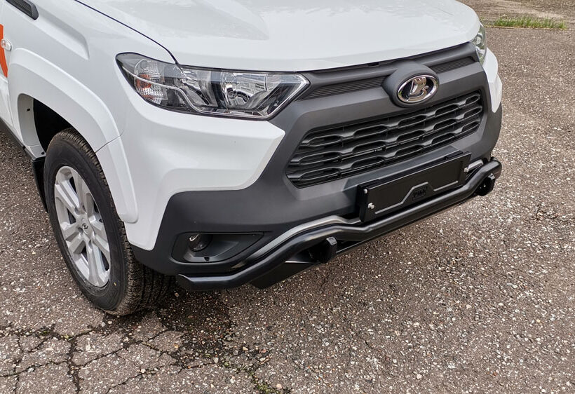Бампер РИФ силовой передний Lada Niva Travel с защитой радиатора - Силовые бамперы - АвтоВаз - Lada Niva