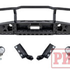 Бампер РИФ силовой передний Toyota Land Cruiser 76/78/79 2007+ c доп. фарами и защитной дугой, с площадкой под лебедку - Силовые бамперы - TOYOTA - Toyota Land Cruiser