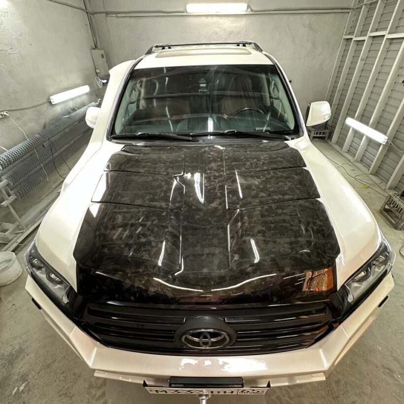 Капот под покраску SHIKARI PRO на Land cruiser 200 2015-2020 - Силовые бамперы - TOYOTA - Toyota Land Cruiser