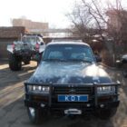 Передний силовой бампер с кенгурином алюминиевый - Toyota Land Cruiser 80 - Силовые бамперы - TOYOTA - Toyota Land Cruiser