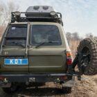 Задний силовой бампер из 430й нержавеющей стали - Toyota Cruiser 80 - Силовые бамперы - TOYOTA - Toyota Land Cruiser