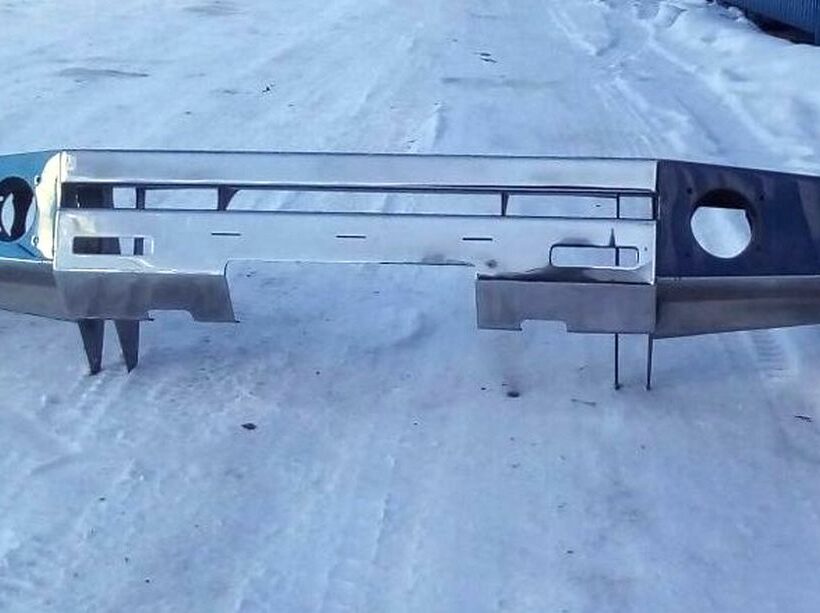Передний силовой бампер без кенгурина 