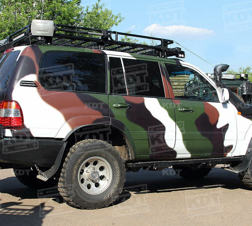 Задний силовой бампер из 430й нержавеющей стали- Toyota Cruiser 100 - Силовые бамперы - TOYOTA - Toyota Land Cruiser