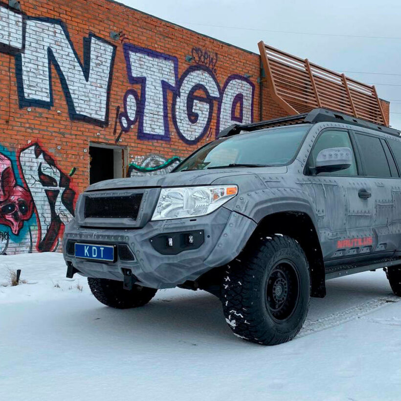 Силовой композитный бампер - Toyota Land Cruiser 200 - Силовые бамперы - TOYOTA - Toyota Land Cruiser