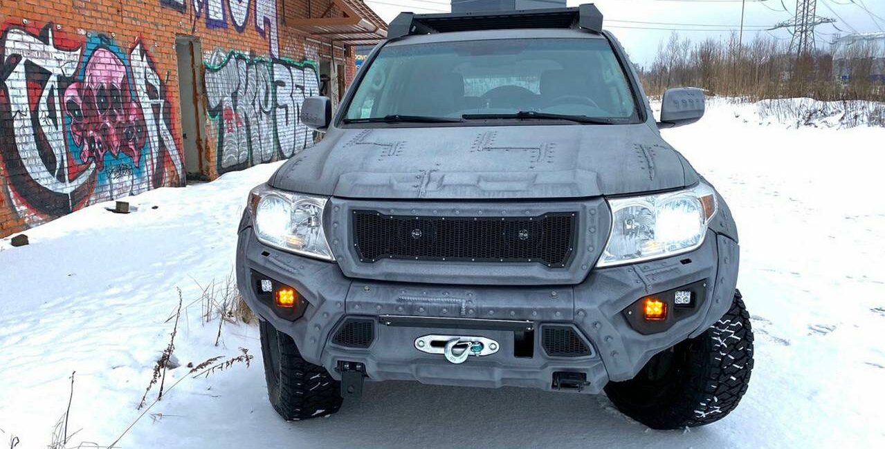 Силовой композитный бампер - Toyota Land Cruiser 200 - Силовые бамперы - TOYOTA - Toyota Land Cruiser