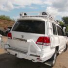 Задний силовой бампер из 430й нержавеющей стали - Toyota Cruiser 200 арт.04022 - Силовые бамперы - TOYOTA - Toyota Land Cruiser