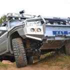 Передний силовой бампер с кенгурином алюминиевый Nissan Patrol - Силовые бамперы - NISSAN - Nissan Patrol