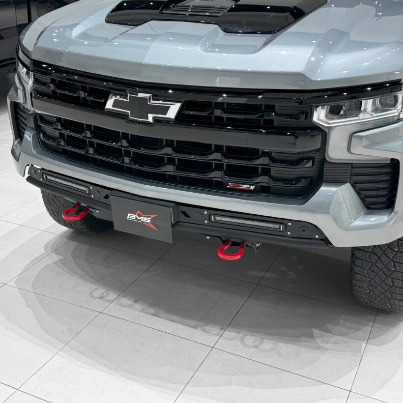 Бампер силовой передний BMS SPORT для Chevrolet Silverado 2022-2024 - Силовые бамперы - CHEVROLET