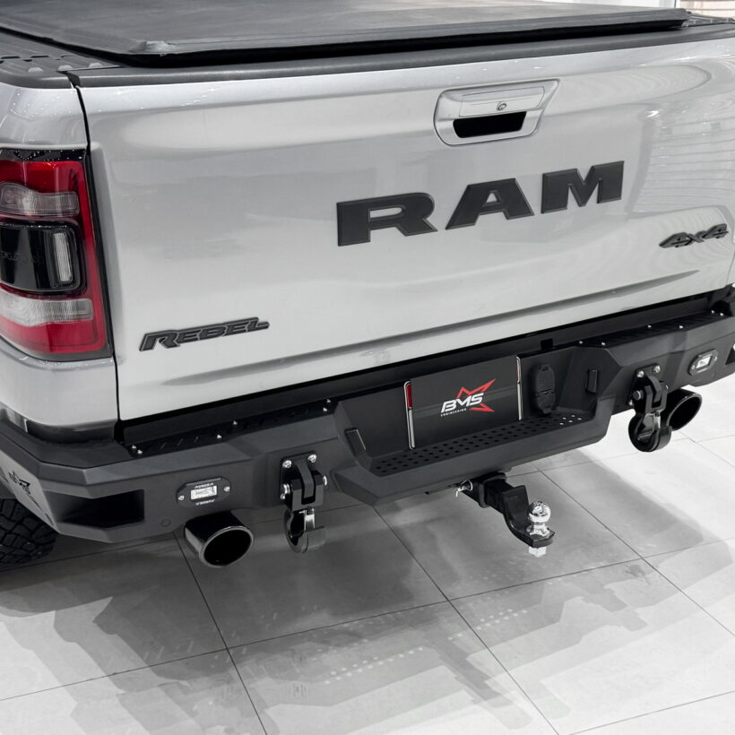 Бампер силовой задний BMS PRO-Line для Додж Рам 1500 2019-2024 - Силовые бамперы - DODGE - Dodge Ram