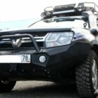 Силовой бампер передний Renault Duster серия Professional - Силовые бамперы - RENAULT - Renault Duster